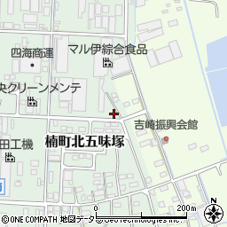 三重県四日市市楠町北五味塚1324-1周辺の地図