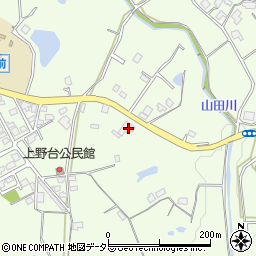 兵庫県三田市志手原541周辺の地図