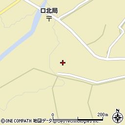 広島県庄原市口和町向泉972周辺の地図