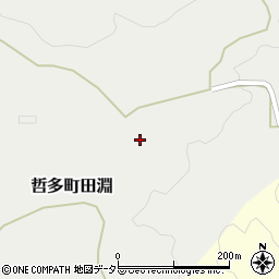 岡山県新見市哲多町田淵1602周辺の地図