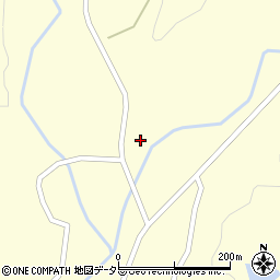 広島県庄原市口和町湯木884周辺の地図
