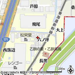 京都府長岡京市勝竜寺六ノ坪11-4周辺の地図