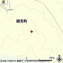愛知県岡崎市細光町細野前周辺の地図