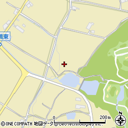 兵庫県加東市長貞周辺の地図
