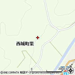 広島県庄原市西城町栗690周辺の地図