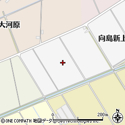 京都府京都市伏見区向島新上林周辺の地図