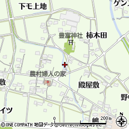 愛知県岡崎市牧平町殿屋敷50周辺の地図