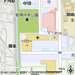 ダイソールビットパーク岡崎店周辺の地図