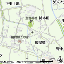 愛知県岡崎市牧平町殿屋敷49周辺の地図