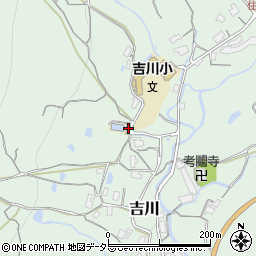 大阪府豊能郡豊能町吉川433周辺の地図