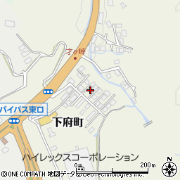 島根県浜田市下府町1820-29周辺の地図