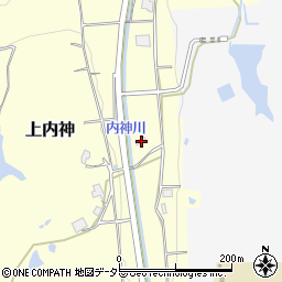 兵庫県三田市上内神1415周辺の地図