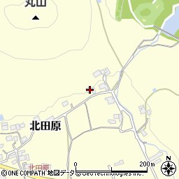 兵庫県猪名川町（川辺郡）北田原（山添）周辺の地図