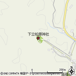 下立松原神社周辺の地図