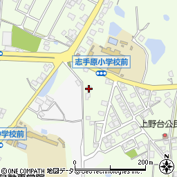 兵庫県三田市志手原279周辺の地図