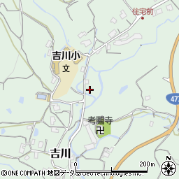 大阪府豊能郡豊能町吉川118-4周辺の地図
