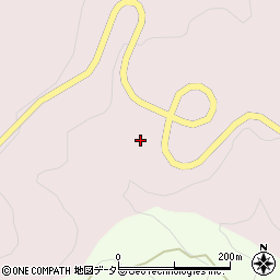 愛知県新城市作手保永北浦周辺の地図