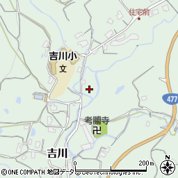 大阪府豊能郡豊能町吉川117-1周辺の地図