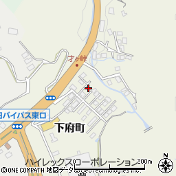 島根県浜田市下府町1820-49周辺の地図