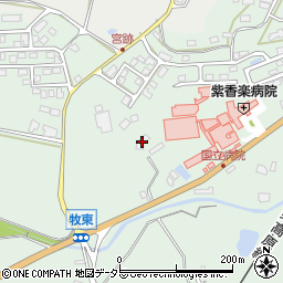滋賀県甲賀市信楽町牧1033-3周辺の地図
