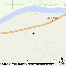 広島県庄原市西城町平子284周辺の地図