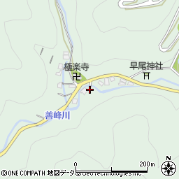 大阪府三島郡島本町大沢周辺の地図