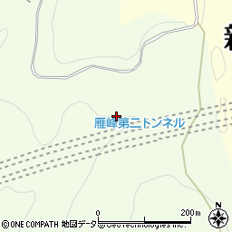 愛知県新城市豊栄（雁峰）周辺の地図