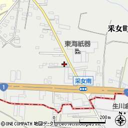 有限会社谷口製畳周辺の地図