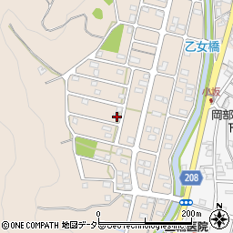 静岡県藤枝市岡部町岡部377-1周辺の地図