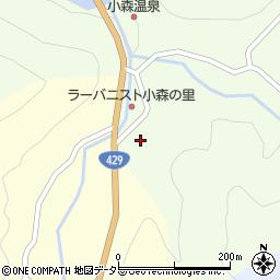 岡山県加賀郡吉備中央町小森65周辺の地図