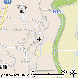 滋賀県甲賀市甲南町竜法師72周辺の地図