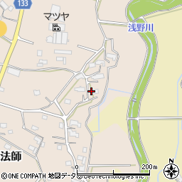 滋賀県甲賀市甲南町竜法師73周辺の地図