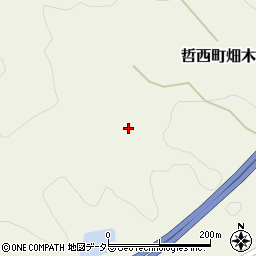 岡山県新見市哲西町畑木411周辺の地図