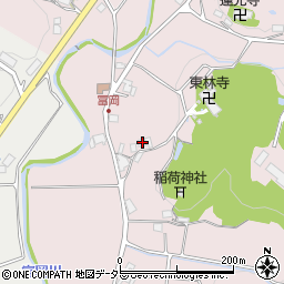 兵庫県三木市吉川町冨岡1093周辺の地図