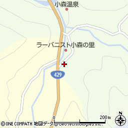 岡山県加賀郡吉備中央町小森64周辺の地図