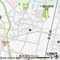 兵庫県姫路市香寺町香呂周辺の地図