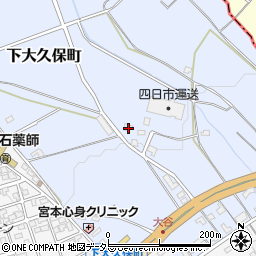 三重県鈴鹿市下大久保町2480周辺の地図