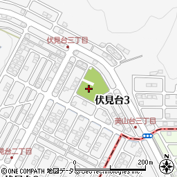 伏見台北公園周辺の地図