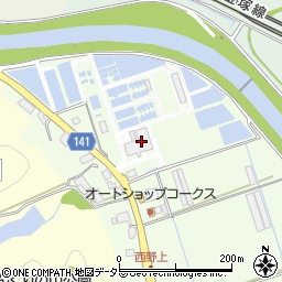 兵庫県三田市西野上319周辺の地図