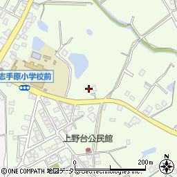 兵庫県三田市志手原1313周辺の地図