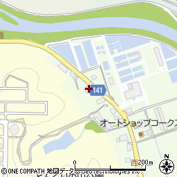 兵庫県三田市西野上589周辺の地図
