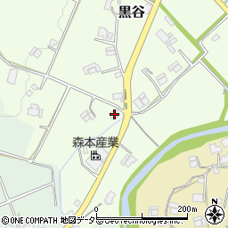 兵庫県加東市黒谷567周辺の地図