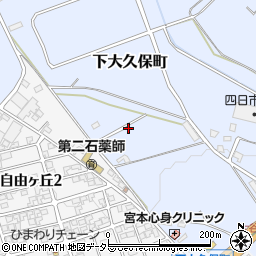 三重県鈴鹿市下大久保町2463-3周辺の地図