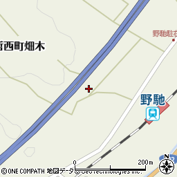 岡山県新見市哲西町畑木758周辺の地図