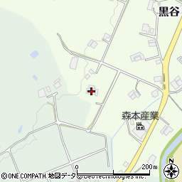 兵庫県加東市黒谷582周辺の地図