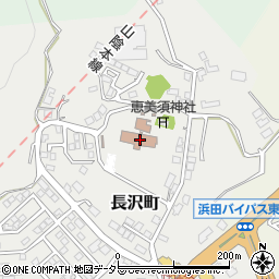 浜田教育センター周辺の地図