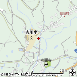 大阪府豊能郡豊能町吉川421周辺の地図