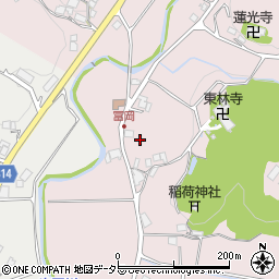 兵庫県三木市吉川町冨岡768周辺の地図