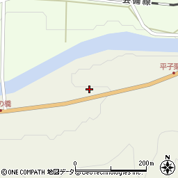 広島県庄原市西城町平子278周辺の地図