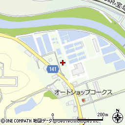 兵庫県三田市西野上152周辺の地図
